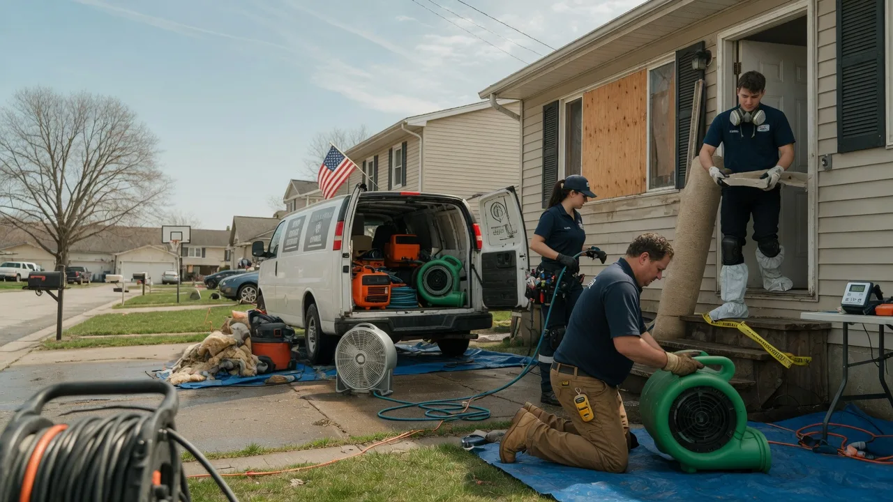 Water Damage Restoration in Town Creek, AL near me